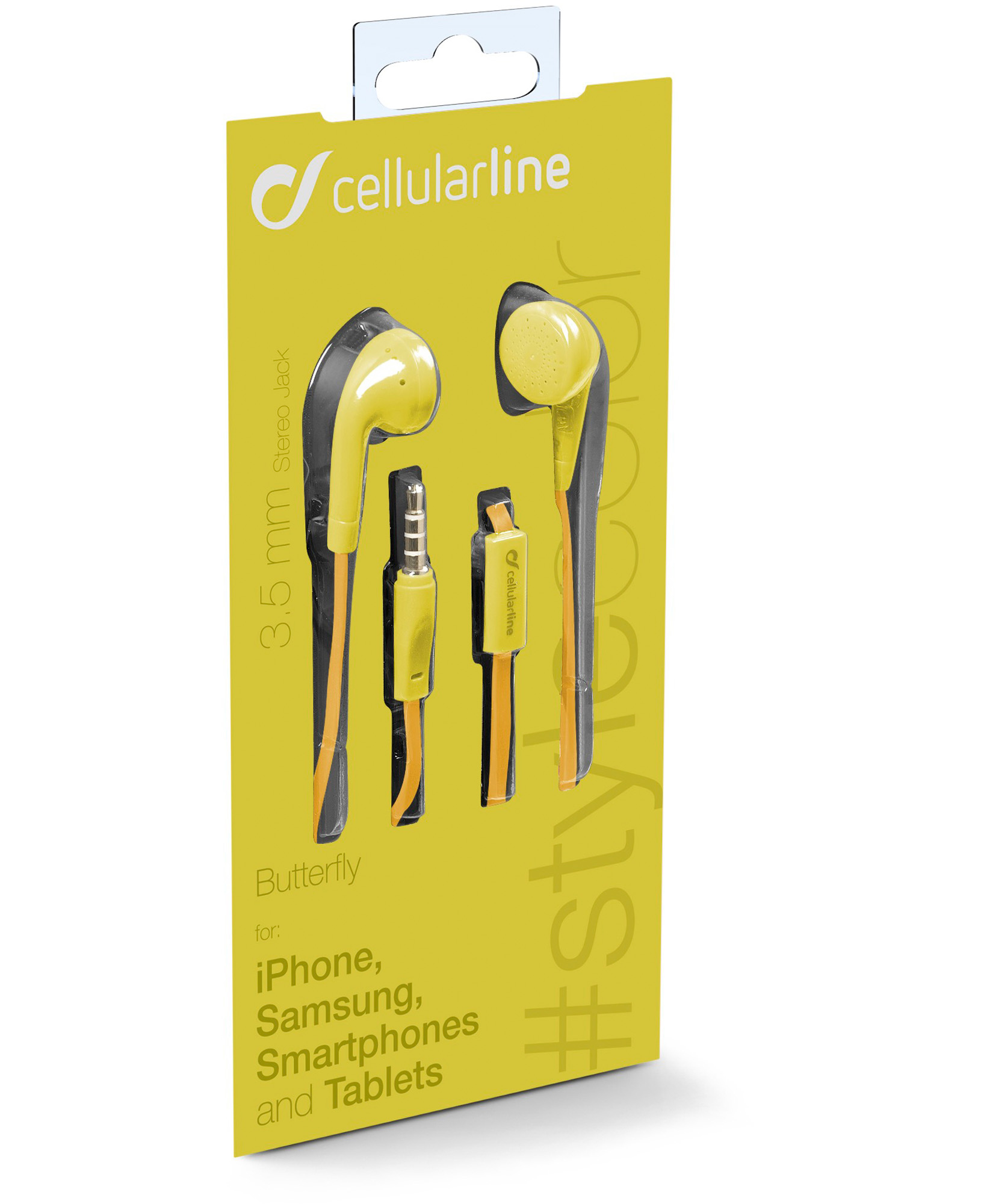 Cellularline Stylecolor Earphones - Jack – image 2