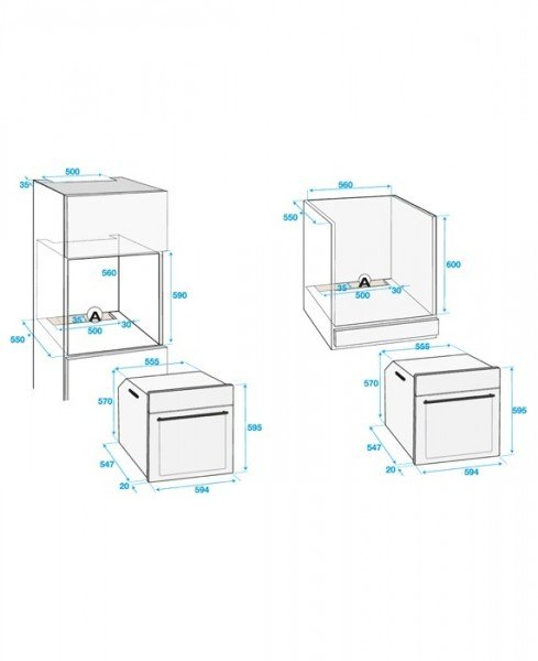 Beko BIS 35500 XMS – image 2