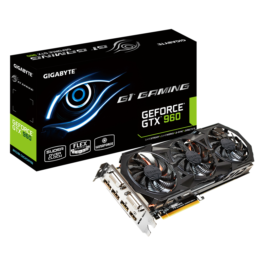 GIGABYTE GV-N960G1 GAMING-2GD – image 1