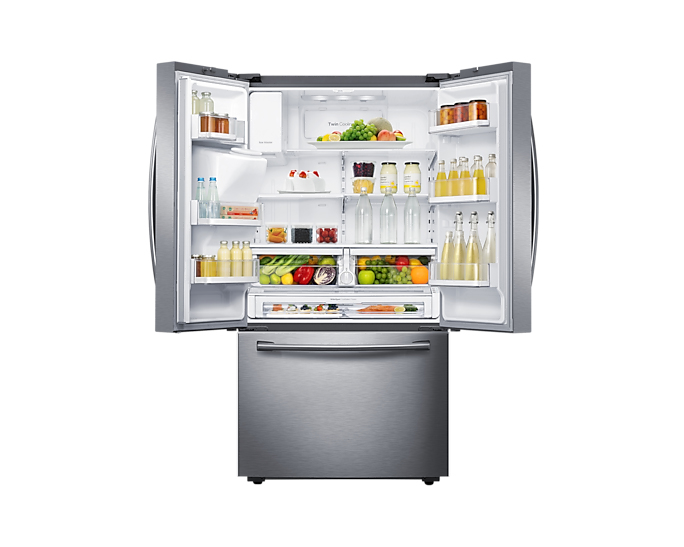 Samsung RF23HCEDBSR side-by-side refrigerator Silver – image 4
