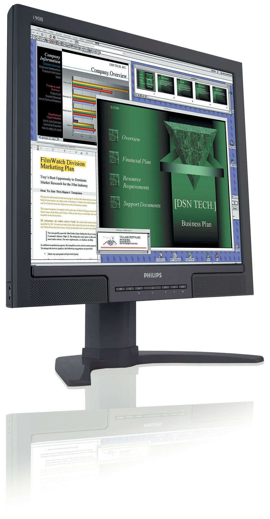 Philips 190B8CB/27 computer monitor