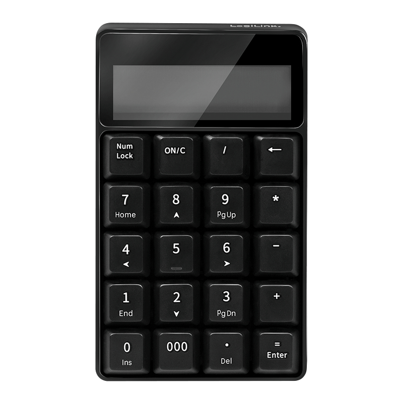 LogiLink ID0199 numeric keypad Laptop RF Wireless Black – image 2