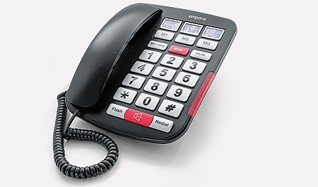 Emporia AMPLI40 telefono Nero