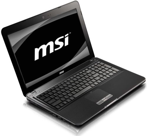 MSI Megabook P600-i3343W7B Intel® Core™ i3 i3-330M