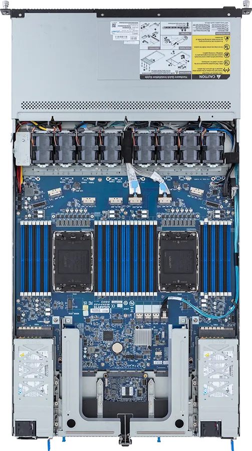GIGABYTE R183-S90-AAV2 Intel C741 LGA 4677 (Socket E) Rack (1U) Black, Steel – image 3