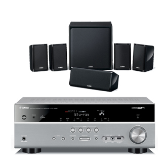 Yamaha YHT-498TIPB home cinema system 5.1 channels