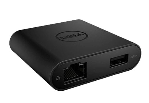 Dell 470-ABNL laptop dock/port replicator Wired USB 3.2 Gen 1 (3.1 Gen 1) Type-C Black