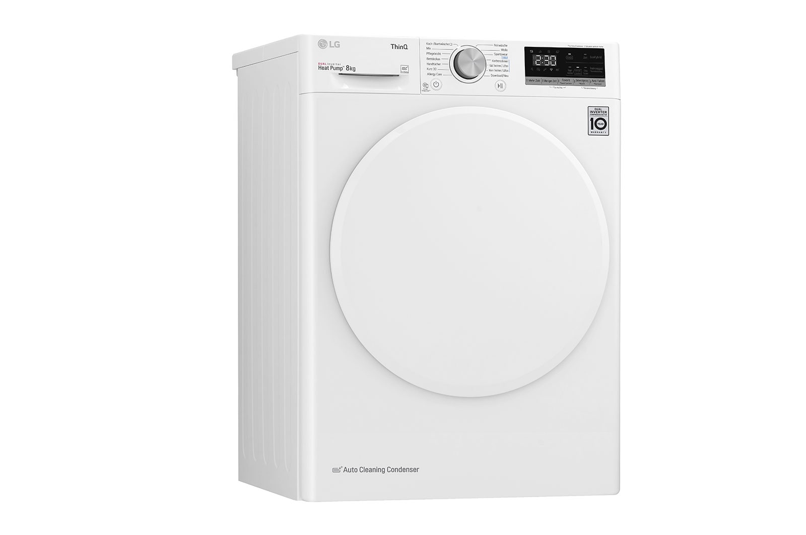 LG V3RT8N tumble dryer Freestanding Front-load – image 8