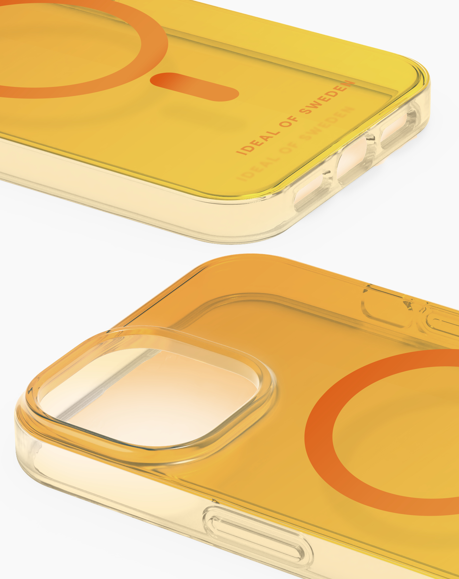 iDeal of Sweden Clear Case MagSafe iPhone 13 / 14 Orange Spritz – image 3