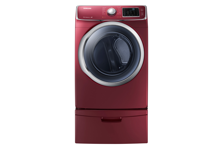 Samsung DV42H5600EF tumble dryer Freestanding Front-load Red