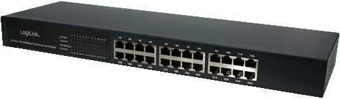 LogiLink 19" 24-Port Switch