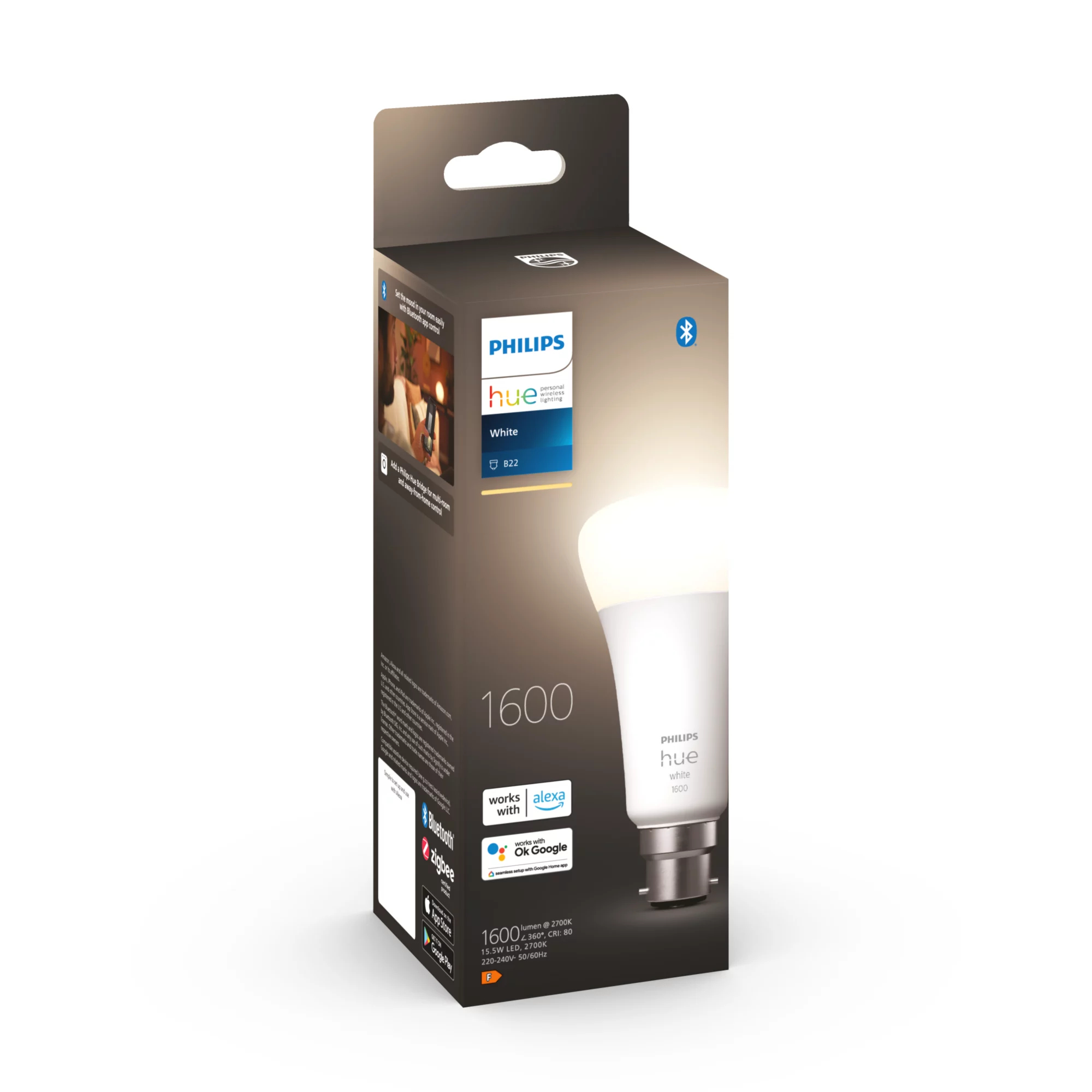 Philips by Signify Philips Hue White A67 – B22 smart bulb – 1600 – image 2