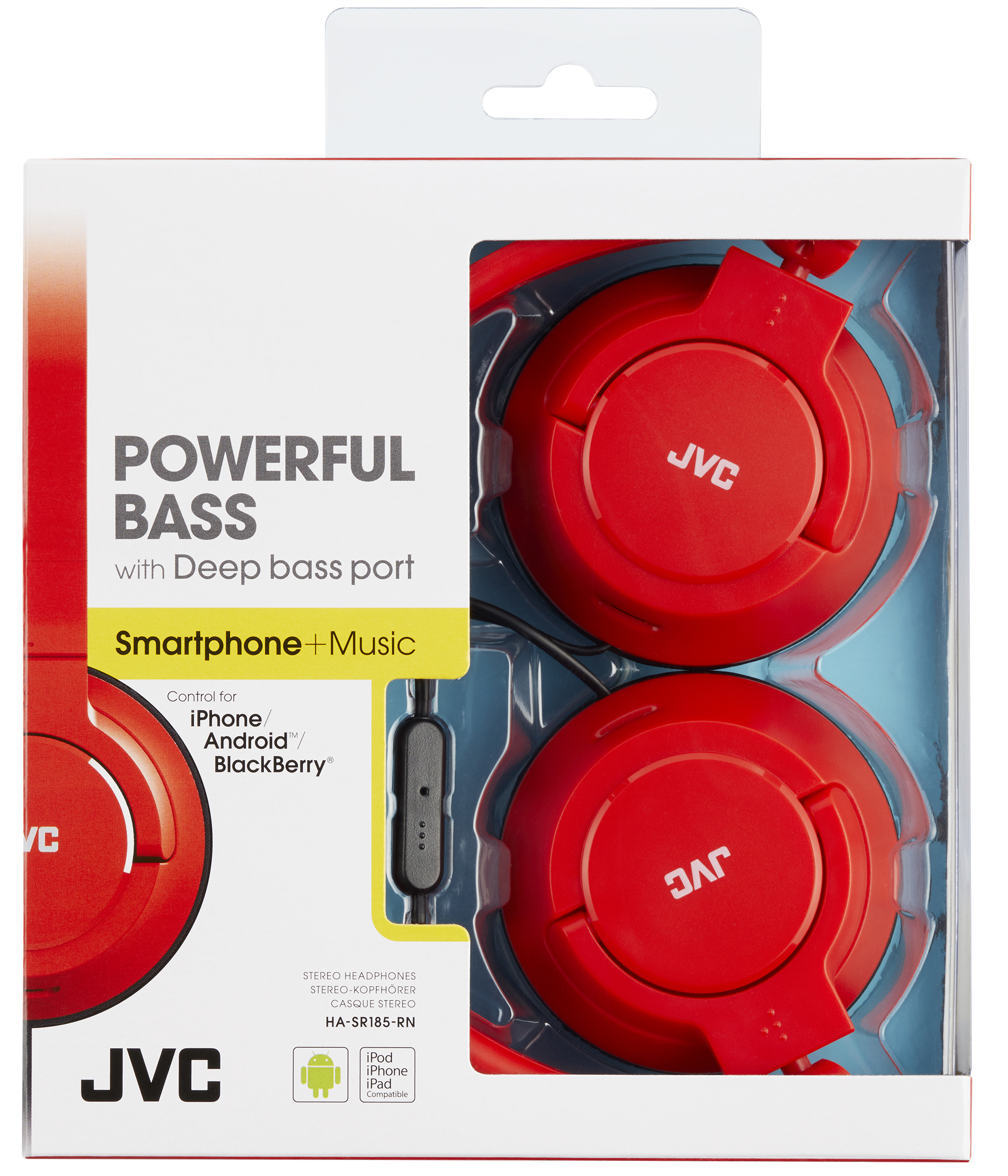 JVC HA-SR185-RN-E Lightweight headphones – image 2