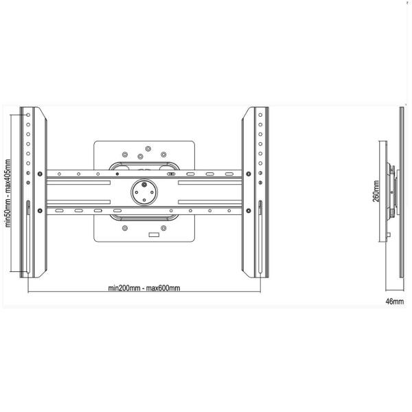 Nilox MB7136 TV mount/stand – image 5