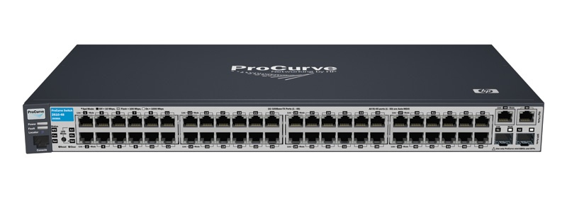 HP ProCurve 2610-48 Power over Ethernet (PoE) Black – image 1
