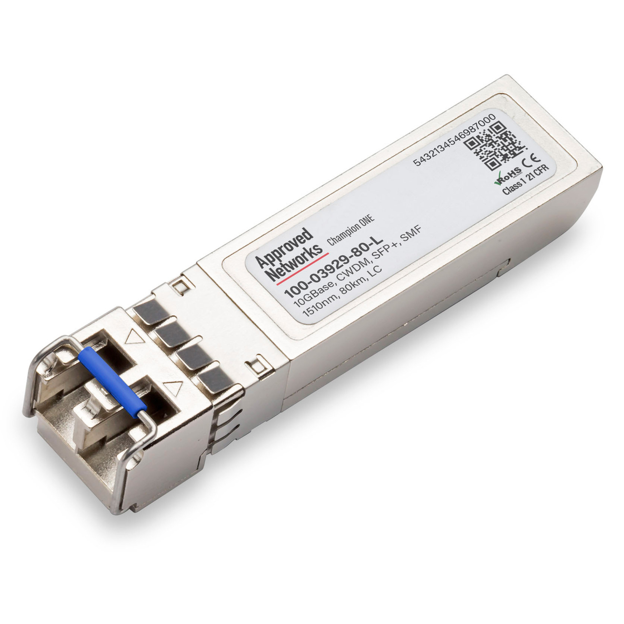 Legrand 100-03929-80-L network transceiver module Fiber optic 10000 Mbit/s SFP+ 1510 nm