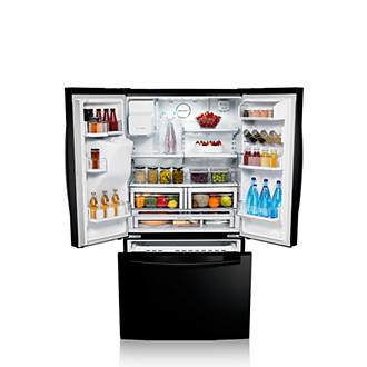 Samsung RFG23UEBP1/XEU side-by-side refrigerator Freestanding Black – image 3