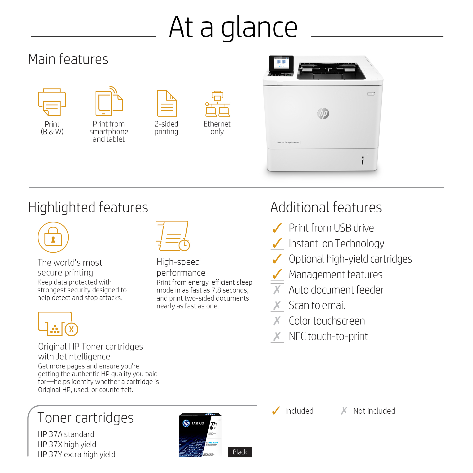 HP LaserJet Enterprise M608dn – image 6