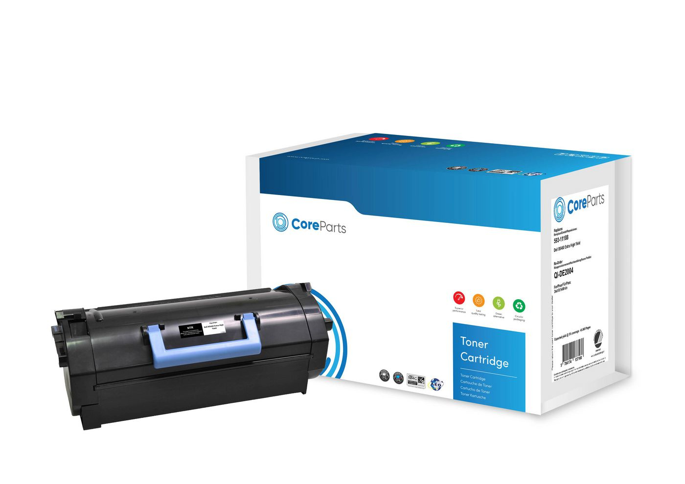 CoreParts Toner Black 593-11188