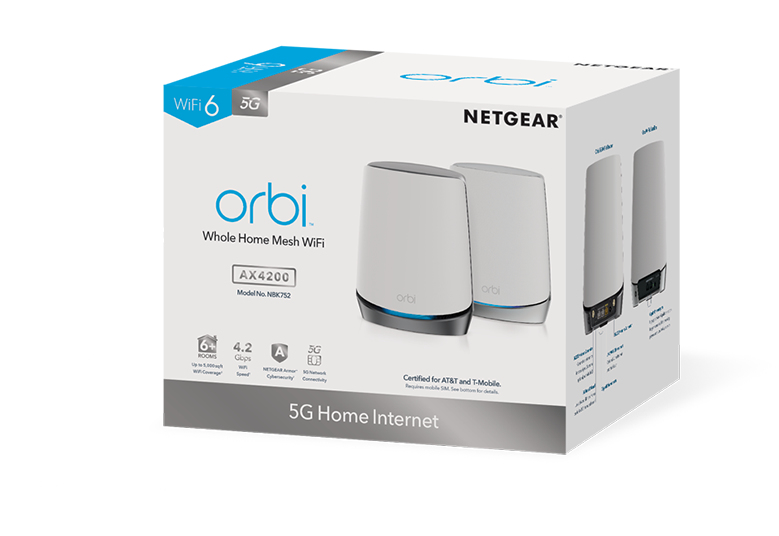 NETGEAR NBK752 wireless router Gigabit Ethernet Tri-band (2.4 GHz – image 2