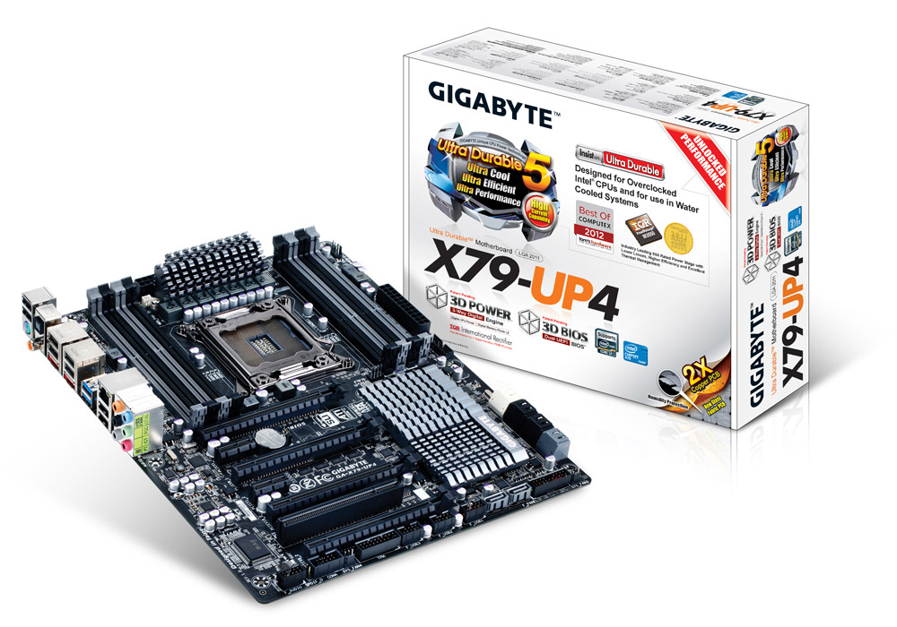 GIGABYTE GA-X79-UP4 motherboard Intel X79 LGA 2011 (Socket R) ATX – image 2