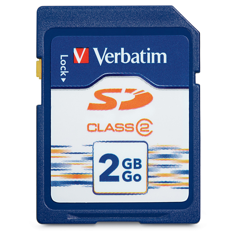 Verbatim 2GB SD Class 2 – image 1