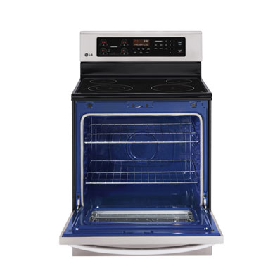 LG LRE6321ST cooker Freestanding cooker Electric Black, White – image 5