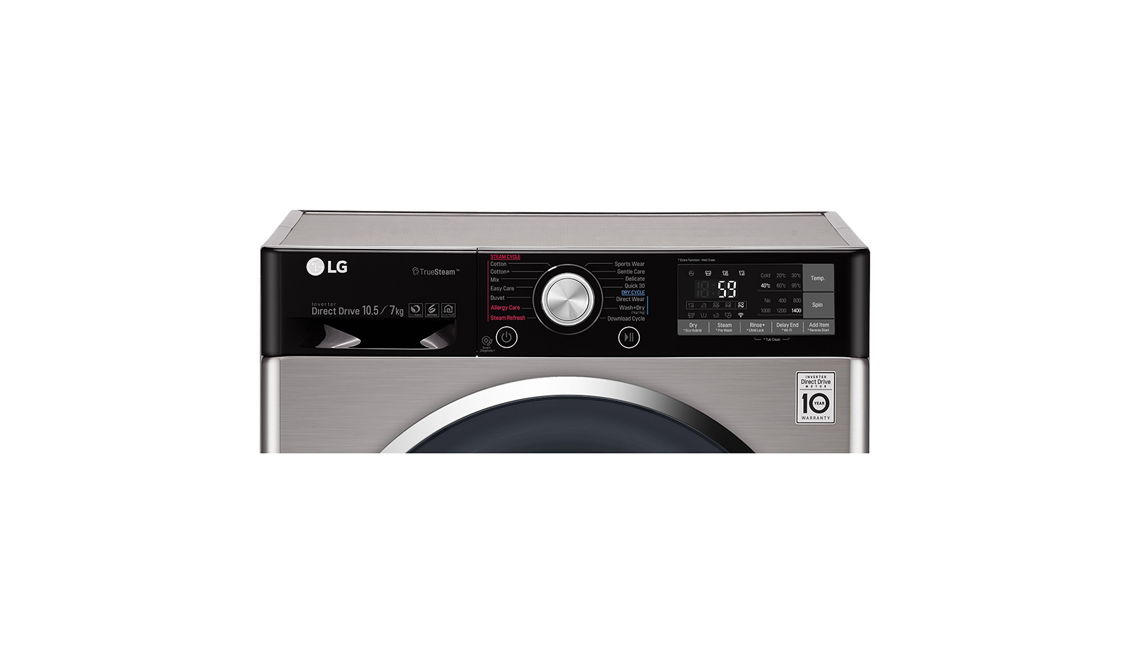 LG F4J9JHP2T washer dryer Freestanding Front-load Brown – image 7