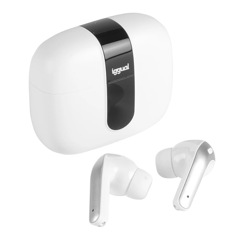 iggual True Sound Auricolare True Wireless Stereo (TWS) In-ear Musica e Chiamate Bluetooth Bianco