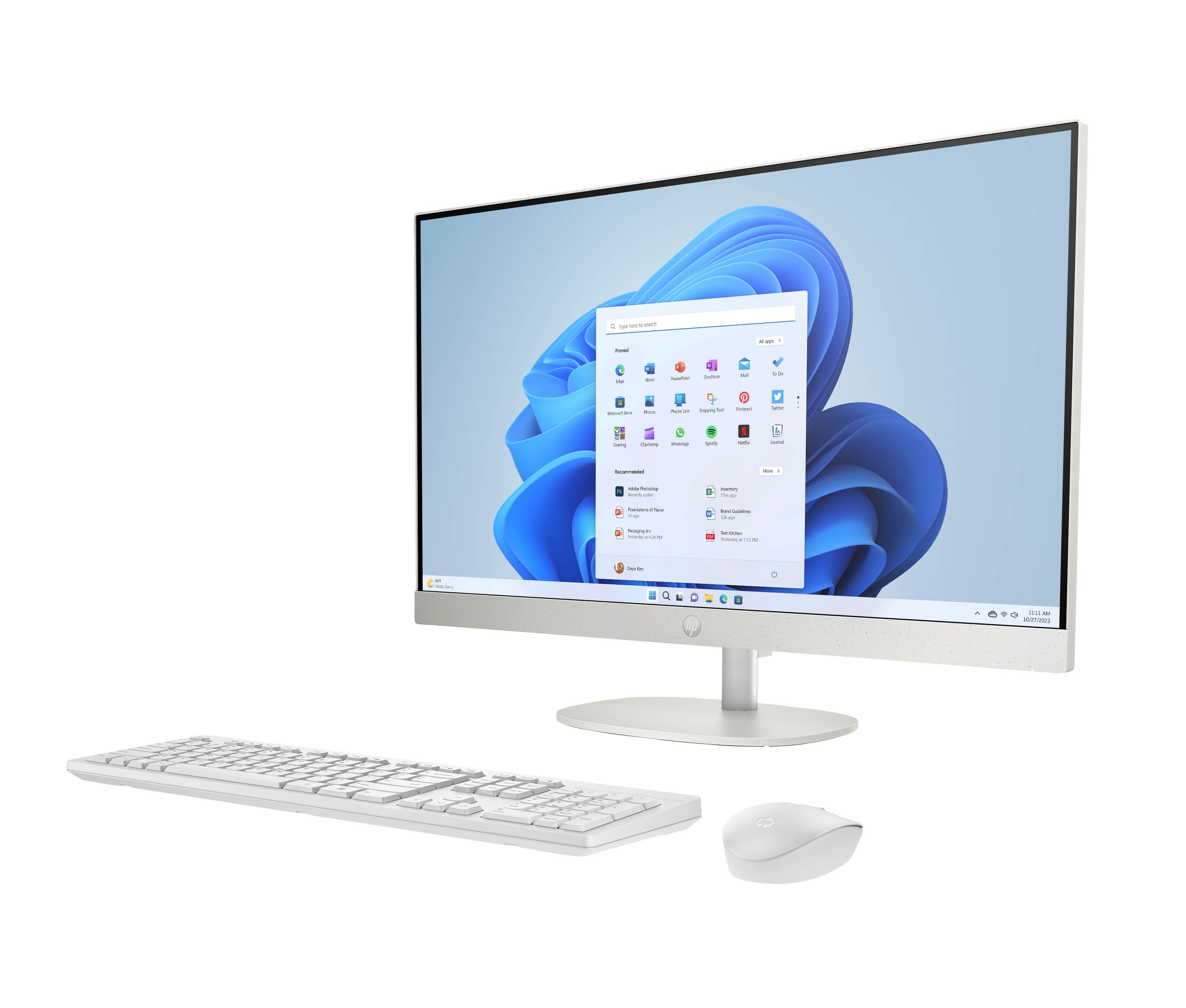 All in one - HP 24-cr0111ns, 23.8" Full-HD, Intel® Core™ i5-1335U, 16 GB RAM, 512 SSD, Iris® Xᶱ, Windows 11 Home, Blanco - imagen 19