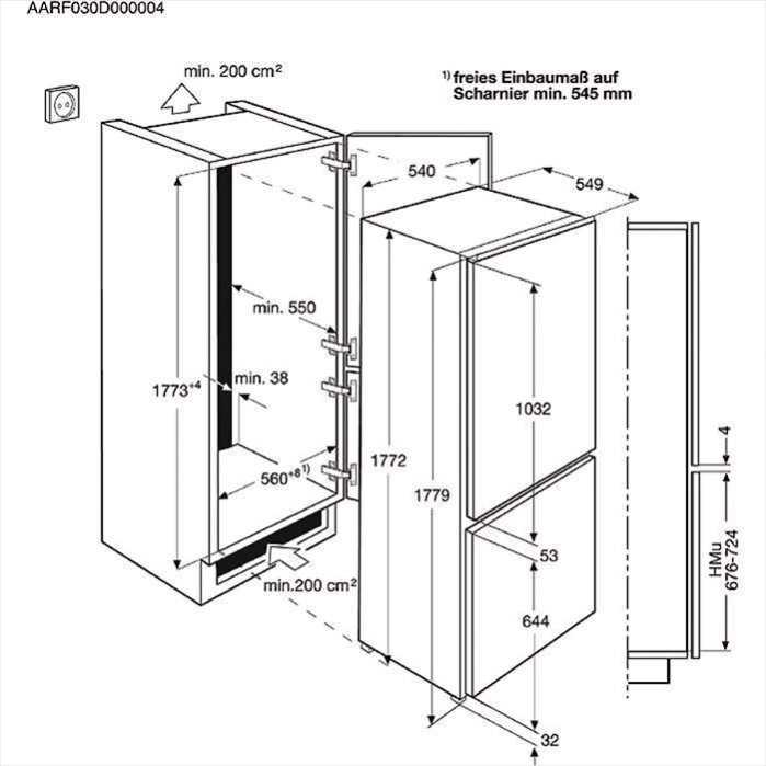 AEG SCE81824TS Built-in – image 2