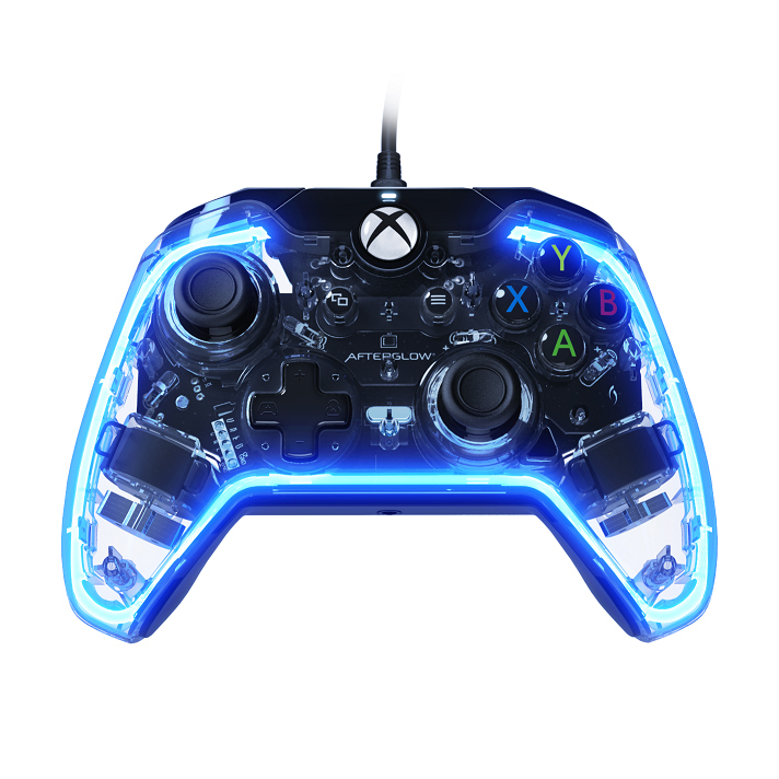 PDP 048-007-NA Gaming Controller Transparent USB Gamepad Analogue Xbox One – image 1