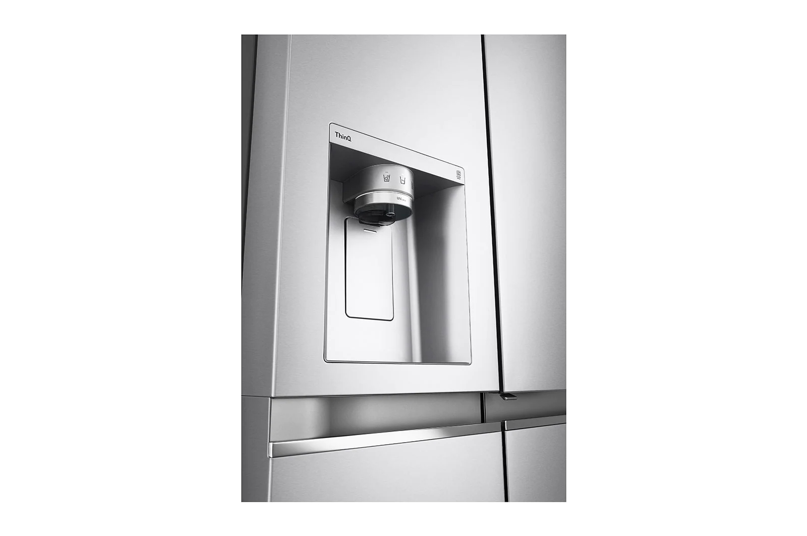 LG GSJV90BSAE side-by-side refrigerator Freestanding – image 8