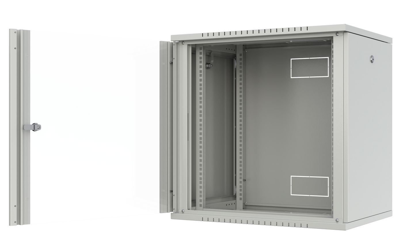 Lanview RWF12U45WH rack cabinet 12U Wall mounted rack White – image 2