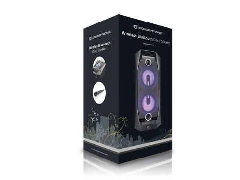Conceptronic Wireless Bluetooth Disco Speaker – image 2