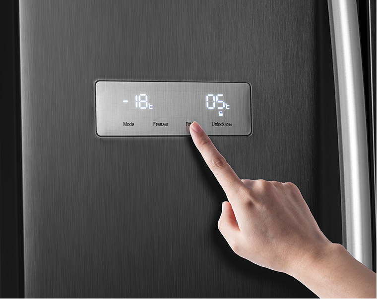 Hisense RS741N4WB11 side-by-side refrigerator Freestanding – image 5