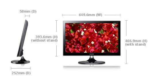 Samsung S27B550V computer monitor – image 8