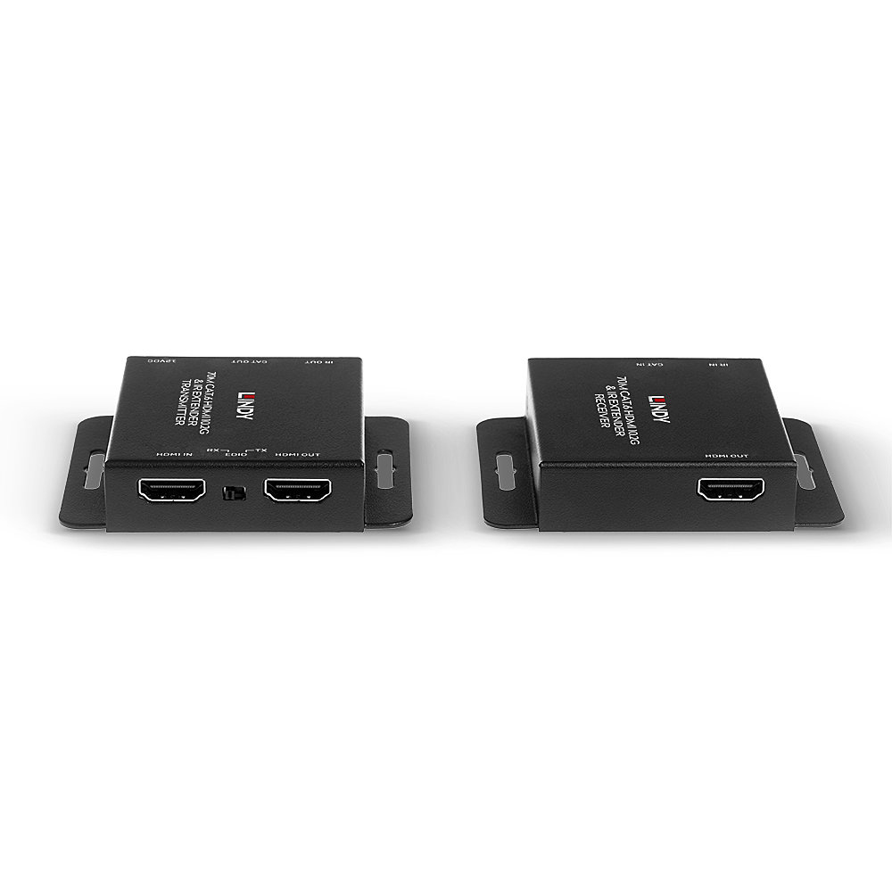 Lindy 70m Cat.6 HDMI 4K30 and IR Extender with PoC and Loop Out – image 3