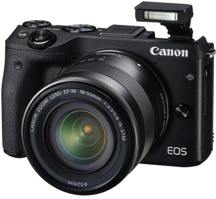 Canon EOS M3 + EF-M 18-55mm IS STM Kit – image 1