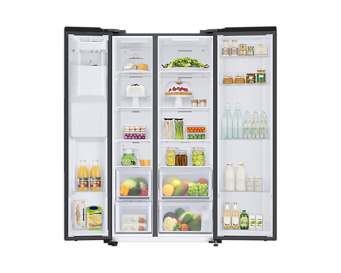 Samsung RS67A8811B1 side-by-side refrigerator Freestanding Black – image 9