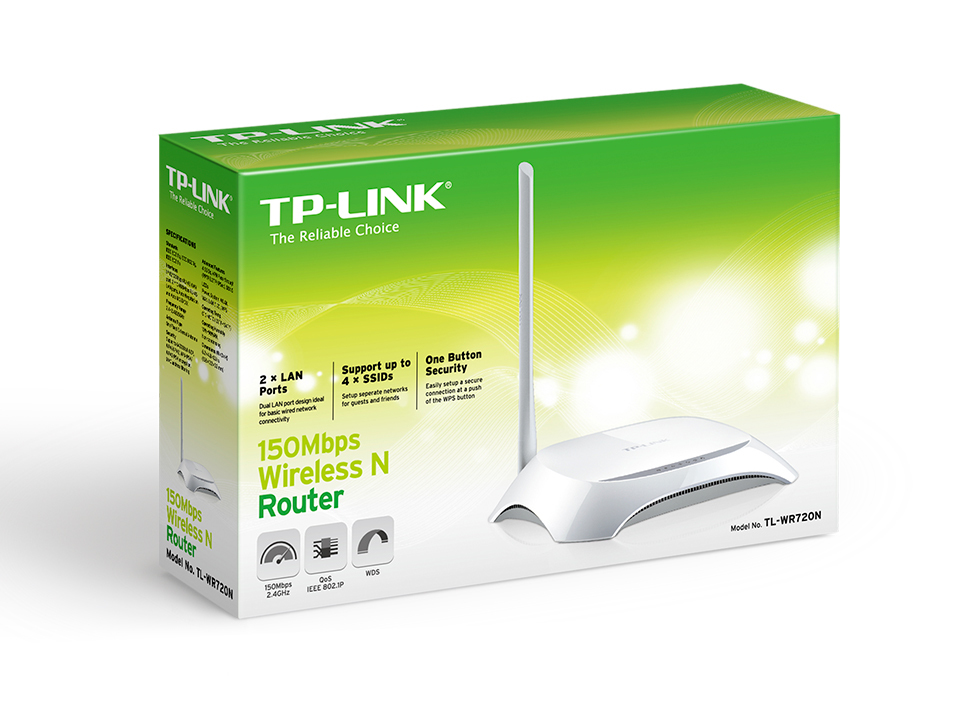 TP-Link TL-WR720N wireless router Fast Ethernet Single-band (2.4 GHz) White – image 4