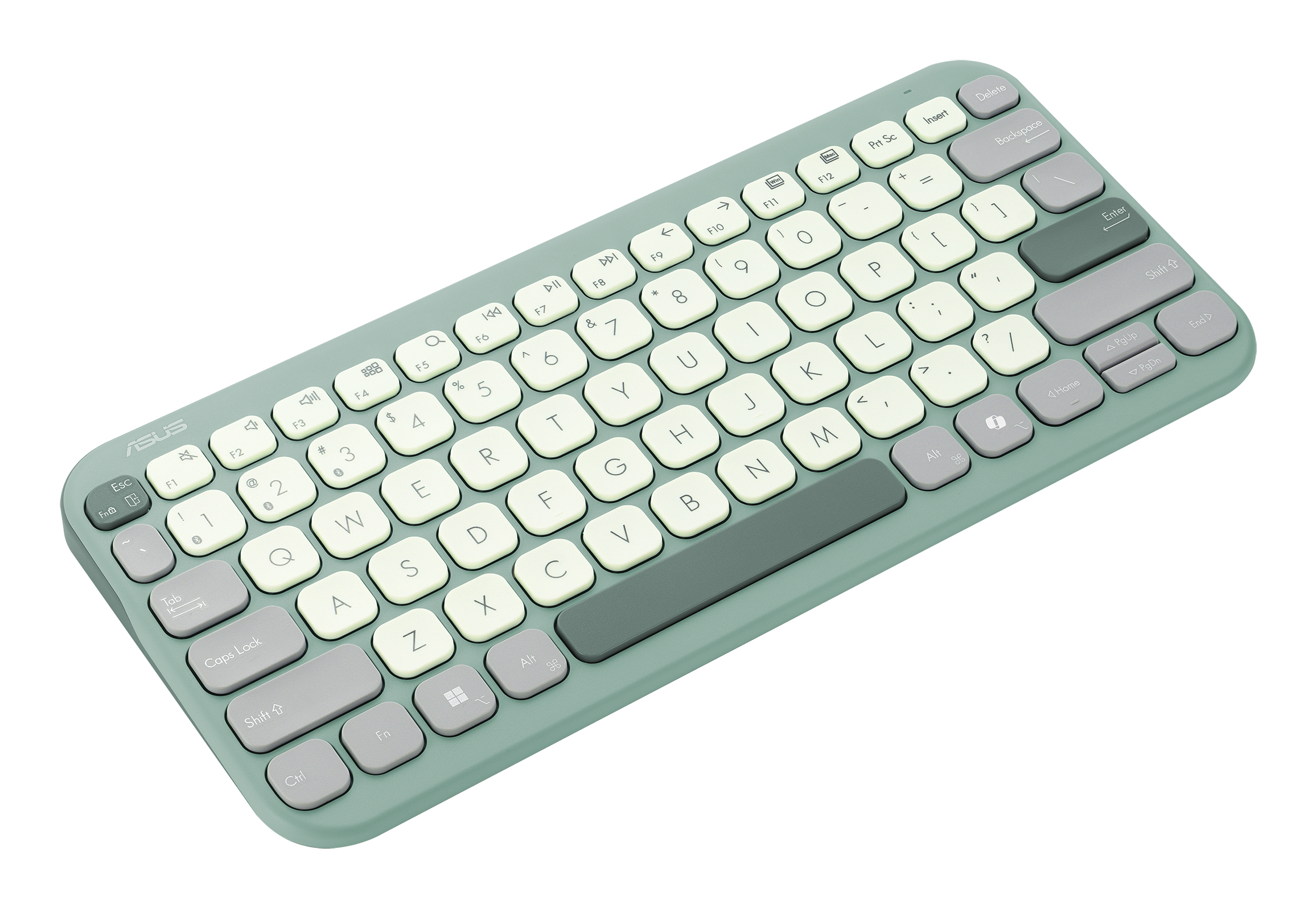 ASUS KW100 Marshmallow Tastatur grün Zubehör