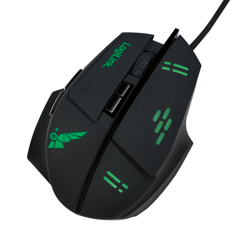 LogiLink ID0157 mouse Gaming Right-hand USB Type-A Optical 3200 DPI