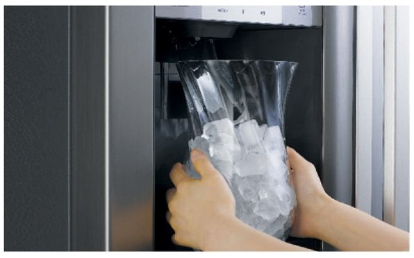 Daewoo FRN-P22DES side-by-side refrigerator Freestanding – image 2