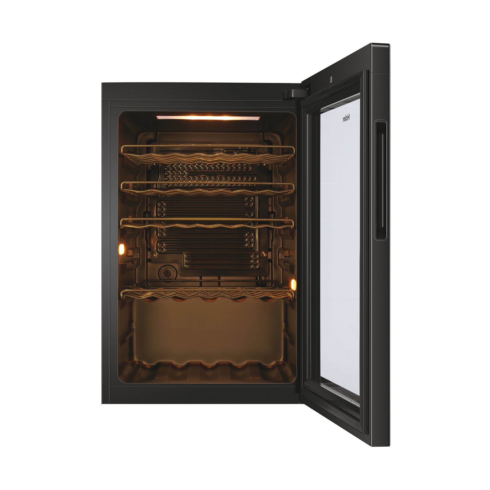 Haier Wine Bank 50 Series 3 HWS49GAE Compressor wine cooler Freestanding Black 49 bottle(s) – image 2
