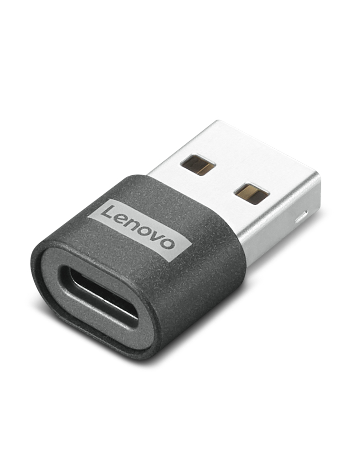 Resim Lenovo 4X91C99226 USB-C Dişi - USB-A Erkek Dönüştürücü Kablo, Siyah