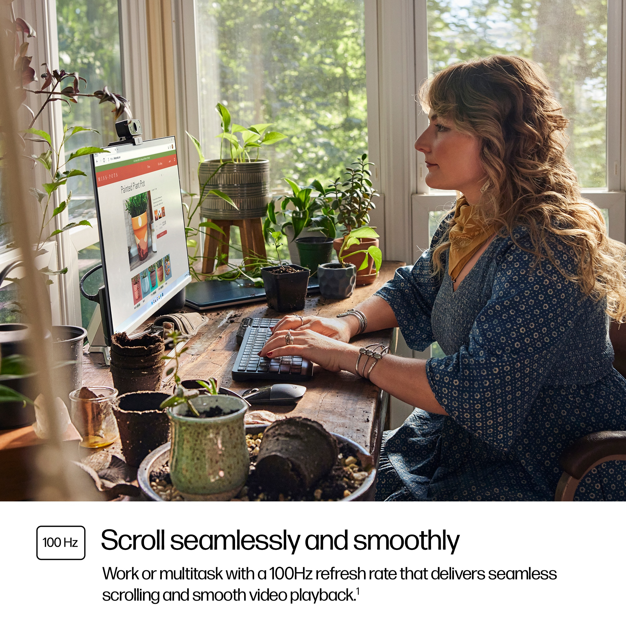 HP Series 5 27 inch FHD White Monitor - 527sw – image 6