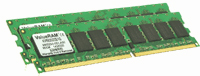 Kingston Technology 2GB 400MHz DDR2 ECC Registered CL3 DIMM (Kit of 2) Dual Rank, x8