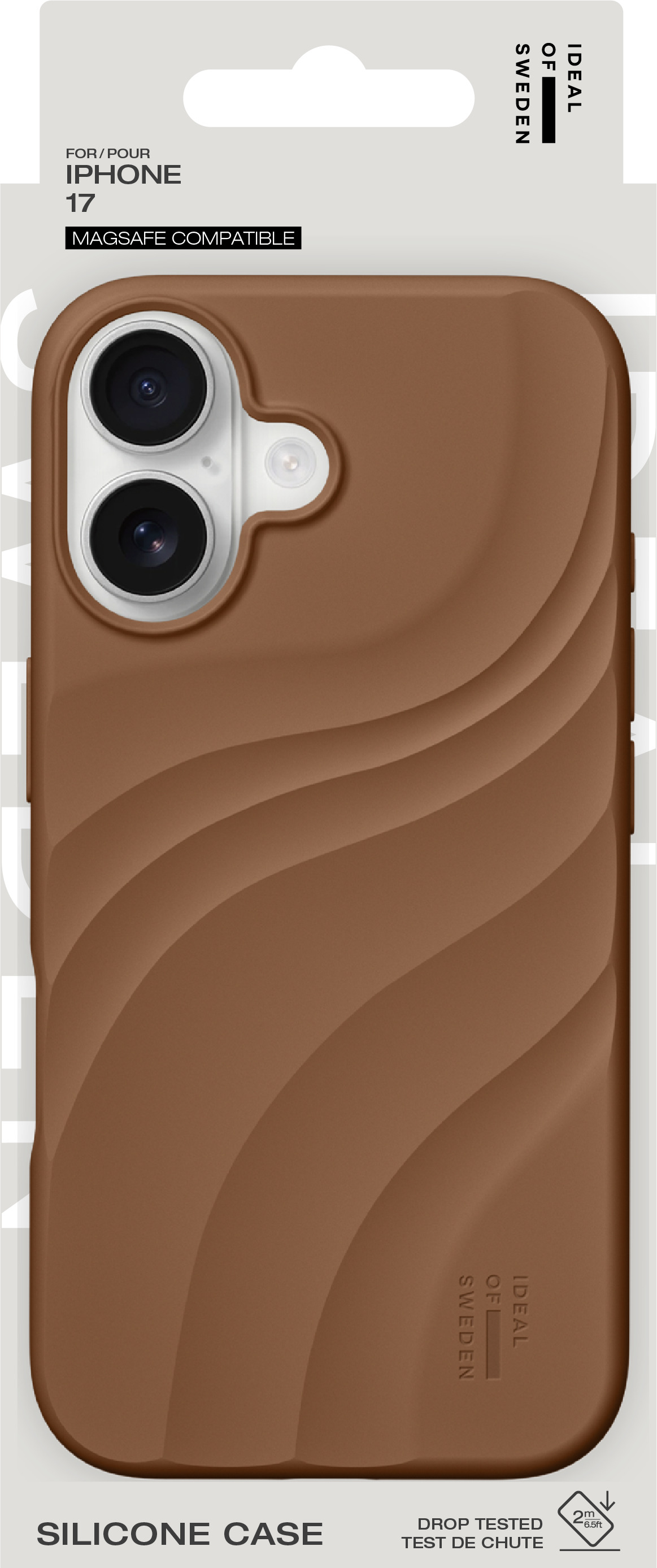 iDeal of Sweden Soft Swirl Silicone Case MagSafe iPhone 17 Salted Caramel – image 5