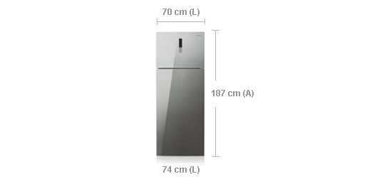 Samsung RT60KZRIH1 fridge-freezer Freestanding – image 5